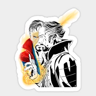 Dr Strange Fan art Sticker